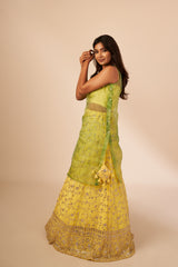 Yellow Designer Lehenga