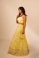 Yellow Designer Lehenga