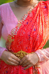 Baby Pink Sequins lehenga