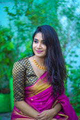 Black Banaras Blouse