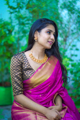 Black Banaras Blouse