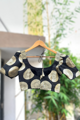 Black Banaras Blouse