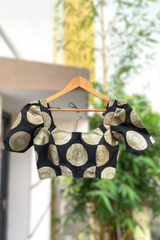 Black Banaras Blouse