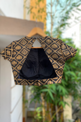 Black Banaras Blouse