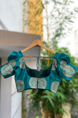 Blue Banaras Blouse