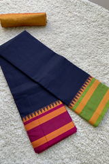 Blue CHETTINAD COTTON SAREE