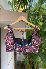 Blue cotton Blouse