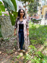 Brown shirt Dress