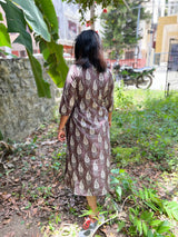Brown shirt Dress