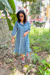 Indigo shirt Dress