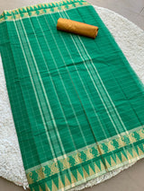 GREEN CHETTINAD COTTON SAREE