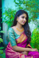 Green Banaras Blouse