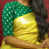 Green Banaras Blouse
