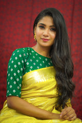 Green Banaras Blouse