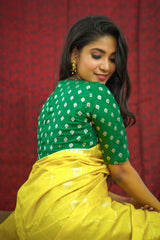 Green Banaras Blouse