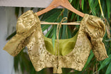 Green Banaras Blouse