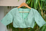 Green Cotton blouse