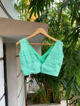 Green cotton Blouse