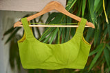 Green cotton Blouse
