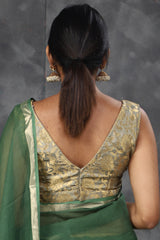 Grey Banaras Blouse