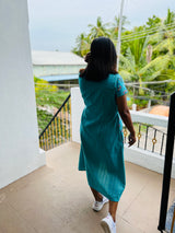 Blue Shirt Dress