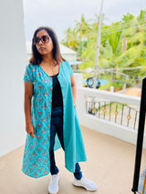 Blue Shirt Dress