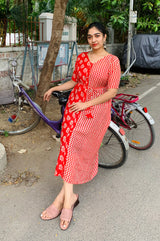 Red Shirt Dress