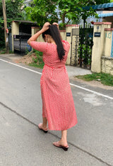 Red Shirt Dress