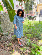 Indigo shirt Dress