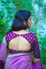 Magenta Banaras Blouse