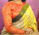 Red Banaras Blouse