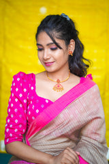Pink Banaras Blouse