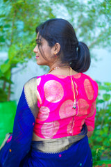 Pink Banaras Blouse