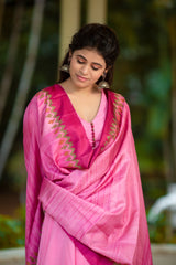 Pink Santoon anarkali