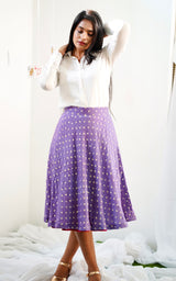 Pink & Lavender dual skirt