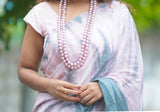 Pink Embroidery Cotton Blouse