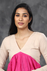 Pink Mul cotton dress (Top)