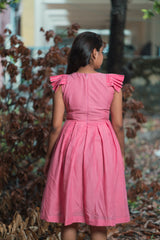 Pink mul Cotton dress (Top)