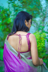 Violet Banaras Blouse