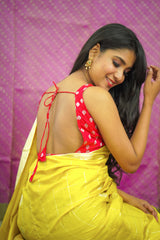 Red Banaras Blouse