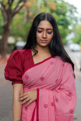 Maroon Cotton Blouse