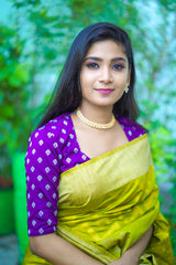 Violet Banaras Blouse