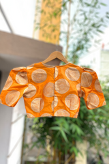 Yellow Banaras Blouse