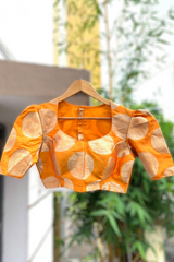 Yellow Banaras Blouse