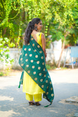 Yellow Straight Salwar
