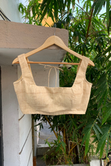 off white cotton Blouse