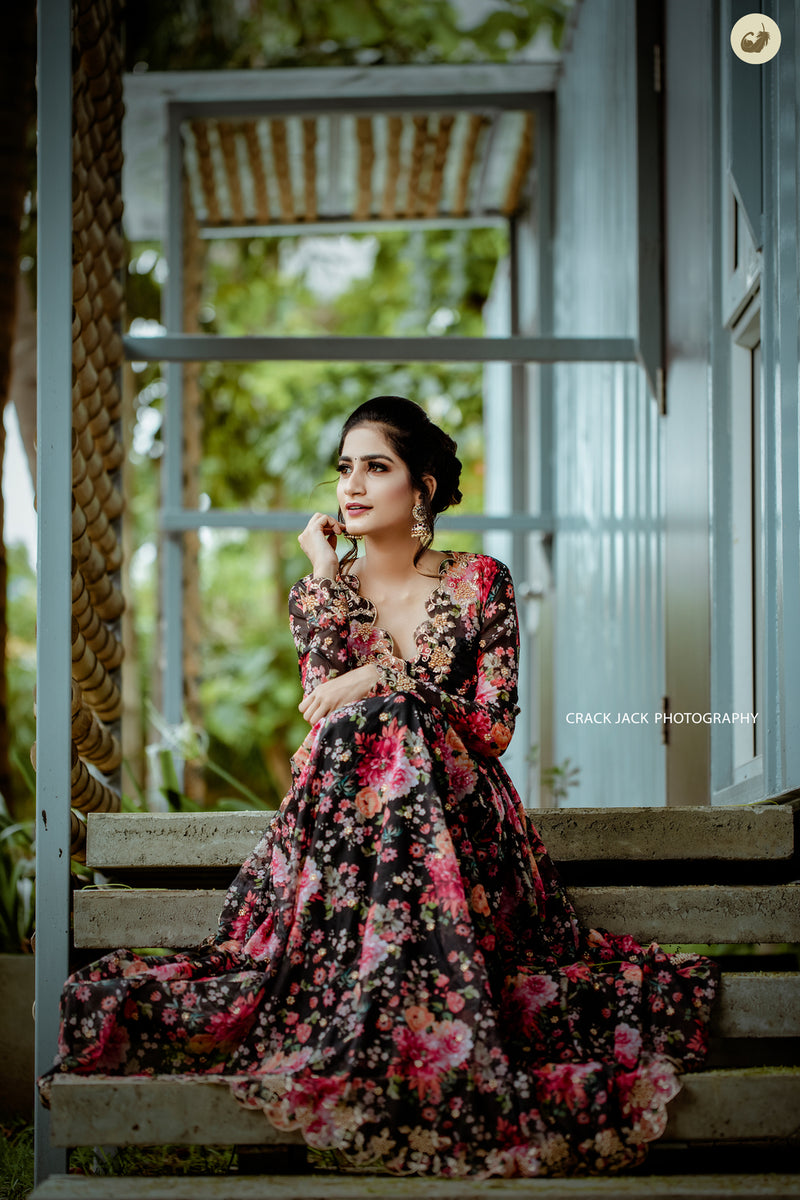 Nila Anarkali (Marigold) – Sani