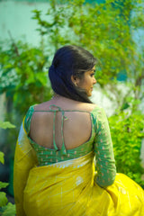 Green Banaras Blouse