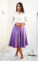 Pink & Lavender dual skirt