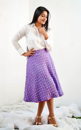 Pink & Lavender dual skirt